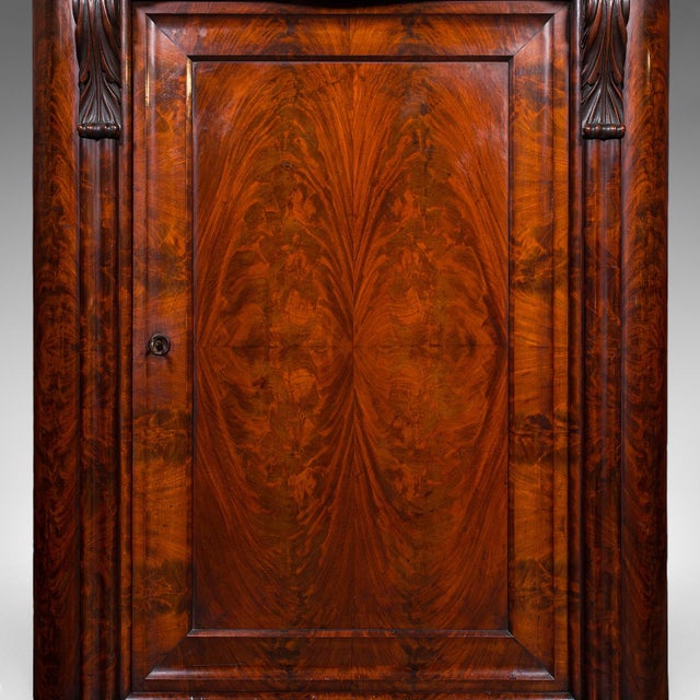 Large Antique Corner Cabinet, English, Free-Standing, Cupboard, High Victorian For Sale - Image 9 of 12