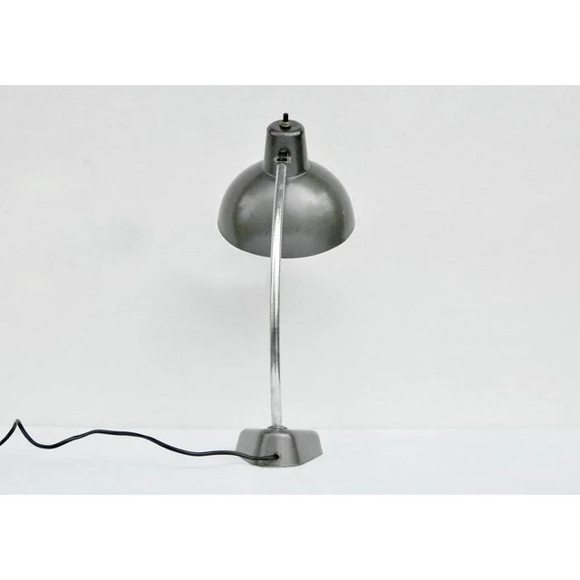 Vintage Ministerial Table Lamp, 1940s For Sale - Image 3 of 6