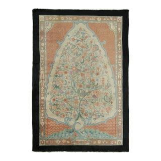 Title: Antique Chinese ‘Tree of Life’ Rug, Rare and Regal Floral Design - Rug & Kilim For Sale