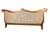 Beige Vintage 1996 Bassett French Provincial Carved Wood Sofa For Sale - Image 8 of 8