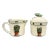 1990's Otagiri Ceramic Vegetable Gardening Sugar and Creamer Set For Sale