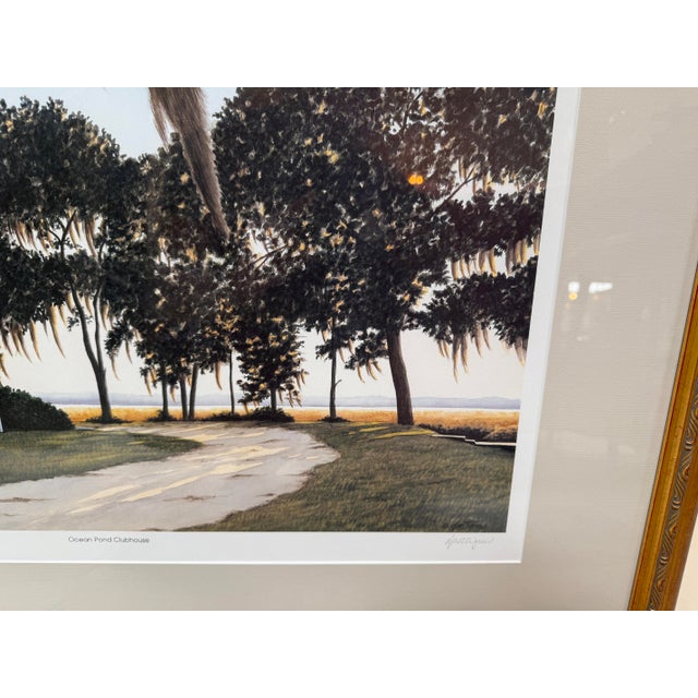 Design Plus Gallery presents a Signed Ocean Pond Clubhouse Limited Artist Proof by Del Pettgrew. The artwork is a famous...
