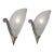 1930s French Art Deco Wall Sconces by Degue & Louis Vandamme France - a Pair For Sale