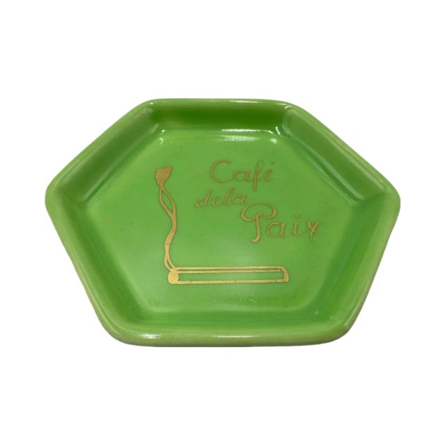 Vintage Café De La Paix Paris Ashtray, France For Sale - Image 10 of 12