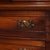 Antique Spoon Carved Oak Low Dresser With Dressing Mirror & Hat Box C1900 For Sale - Image 9 of 14