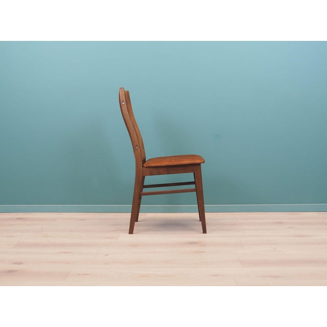 Set of Six Beech Chairs, Danish Design, 1960s, Production: Denmark, Set of 6 For Sale - Image 6 of 18