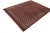 Shabby Chic 1980s Shabby Chic Tribal Bokhara Red/Taupe Hand Knotted Wool Rug For Sale - Image 3 of 9