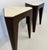 Wengé and Parchment Coffee Tables, 1980s, Set of 2 For Sale - Image 6 of 12