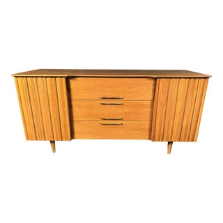 Mid 20th Century Vintage Mid-Century Walnut Sideboard by United Furniture For Sale