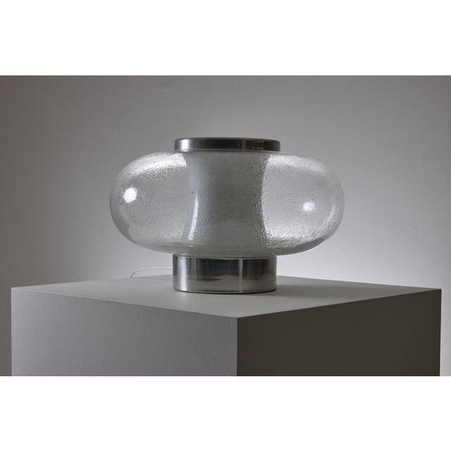 Italian Murano Glass Table Lamp, 1970 For Sale - Image 6 of 8