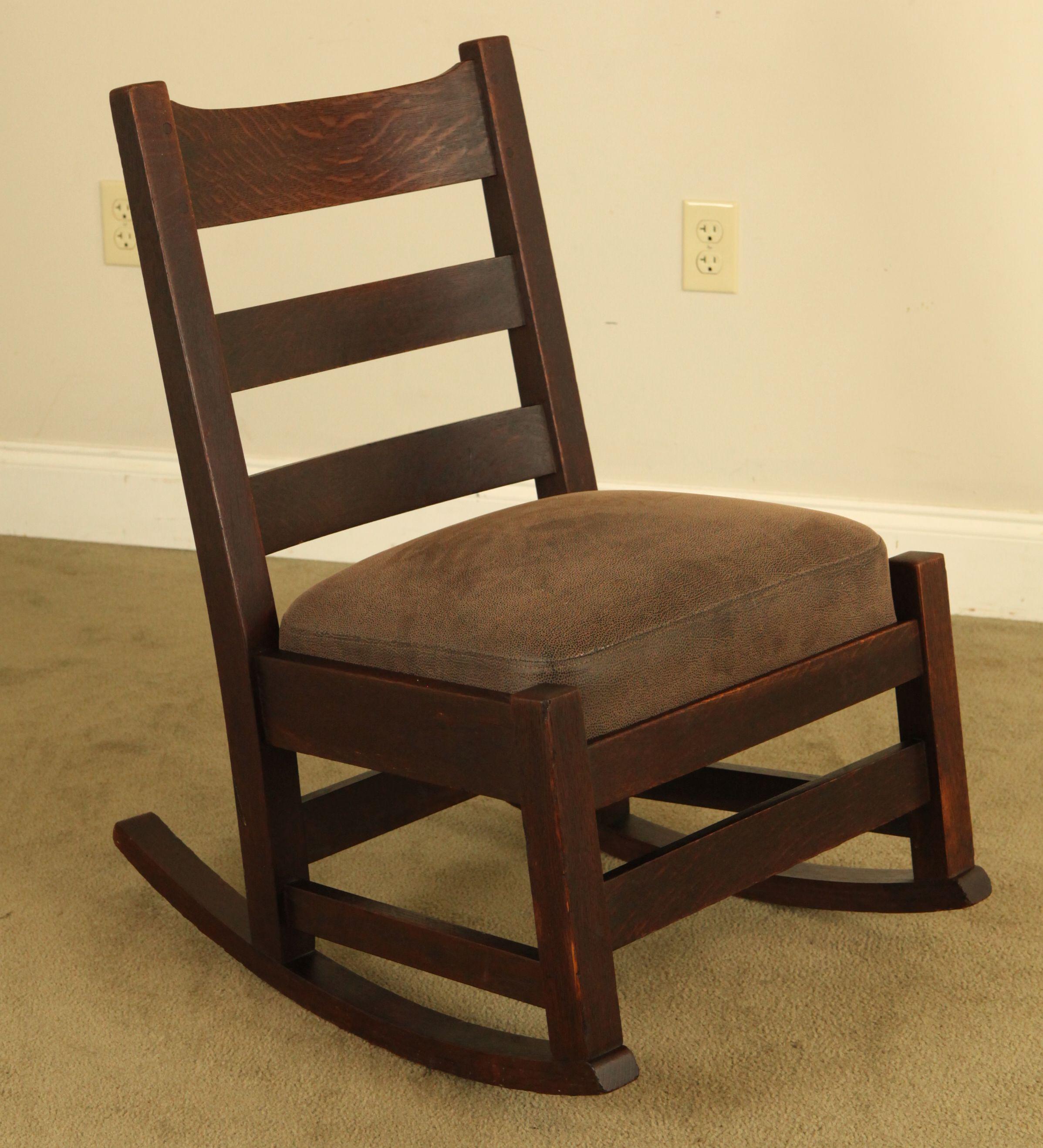 antique nursing rocker