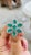 This is part of Chairish’s Fine Jewelry assortment. Emerald flower ring in 14K Gold with diamonds which perfectly goes...