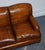 Hand-Dyed Leather 3-Seater Sofa from Howard & Sons For Sale - Image 10 of 18