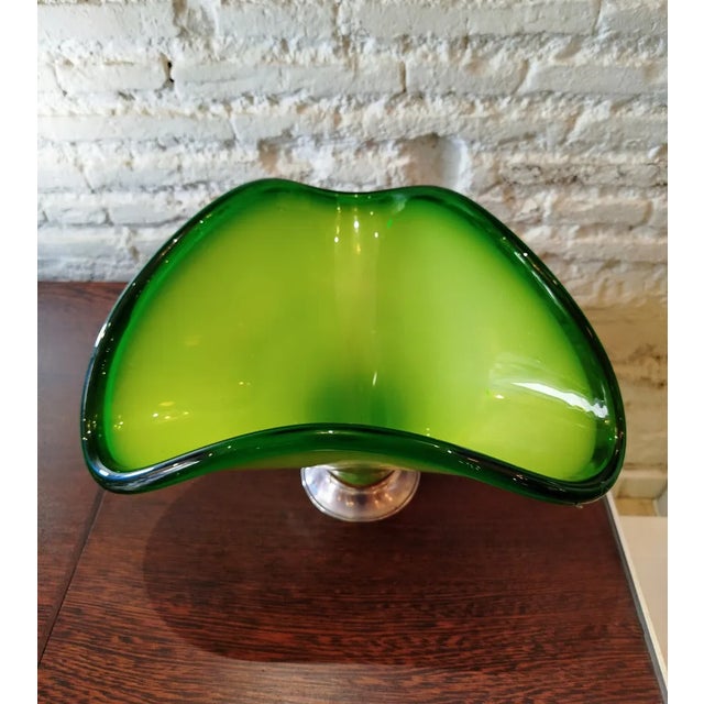 Mid-Century Modern Murano Glass Bowl, Italy, 1960s For Sale - Image 3 of 9