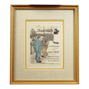 L’Escarmouche | Late 19th Century Henri-Gabriel Ibels Periodical Print