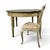 Black Antique Demi Lune Console Table, Set of 2 For Sale - Image 8 of 12