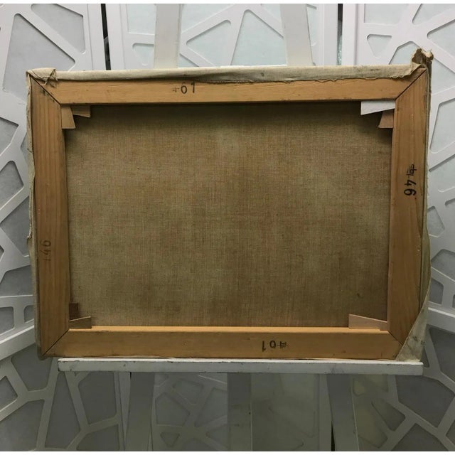 Ernest Voegeli, Family House, Oil on Canvas For Sale - Image 7 of 8