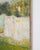 Mid-Century Impressionist Summer Garden Oil Canvas Painting For Sale - Image 16 of 18