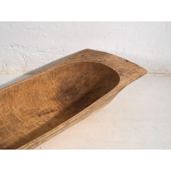 Antique wabi sabi style bowl (c.1900) Dimensions: Length: 121 cm Depth: 38 cm Height: 19 cmStyle: PrimitiveMaterials and...