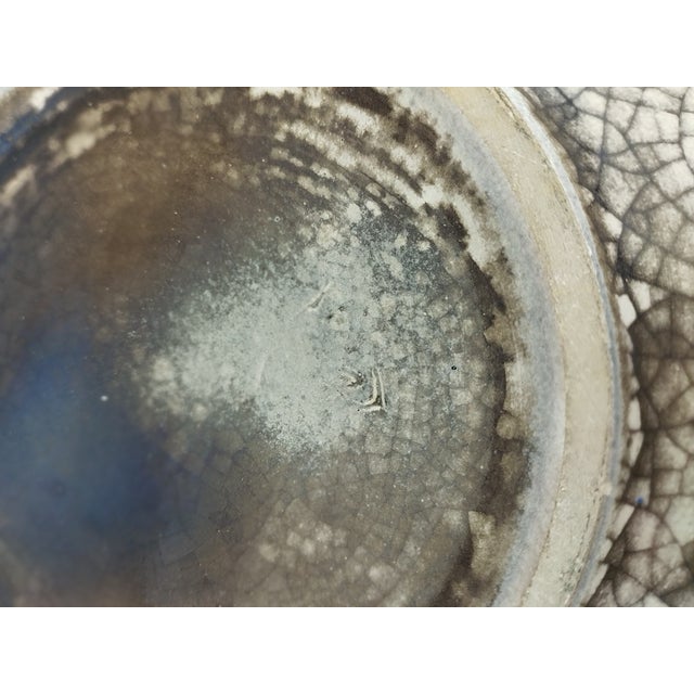 Ceramic Mid-Century Modern Ceramic Bowl with Hand-Painted Viking Motif by Marianne Starck for Michael Andersen & Søn For Sale - Image 7 of 8