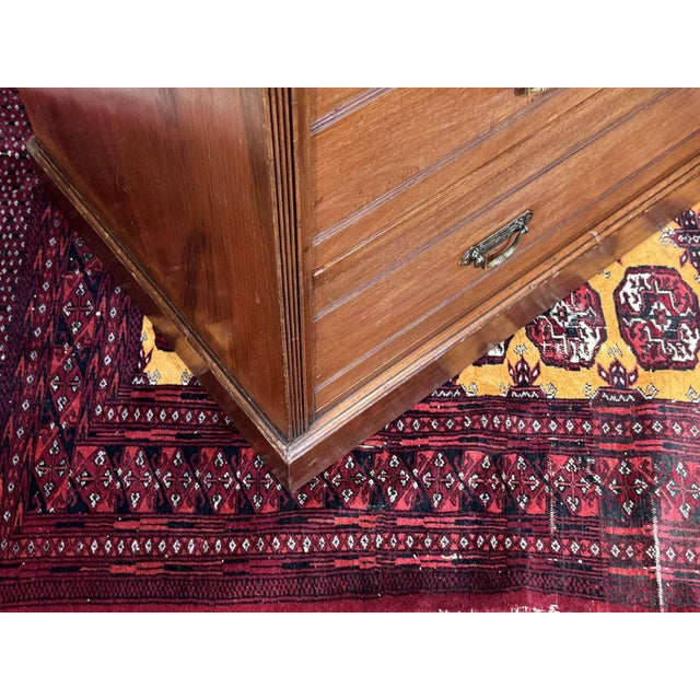 19th Century Victorian Mahogany Chest of Drawers For Sale - Image 14 of 16