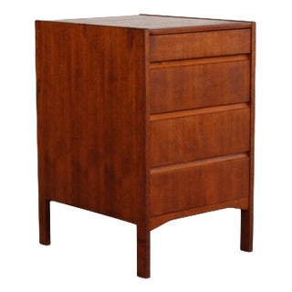 Vintage Swedish Chest of Drawers in Teak, 1960s For Sale