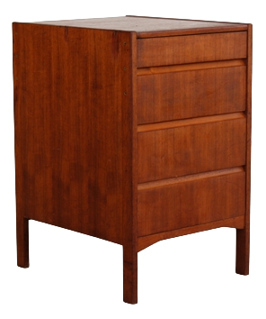 Vintage Swedish Chest of Drawers in Teak, 1960s