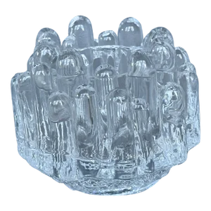 Kosta Boda Glass Votive Candleholder Designed by Göran Wärff