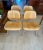 Beige Set of 4 Eames DCM Dining Chairs for Herman Miller For Sale - Image 8 of 11