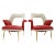 Set of Mid-Century Armchairs, 1960s For Sale