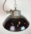 Black Enamel and Cast Iron Industrial Cage Pendant Light from Elektrosvit, 1960s For Sale - Image 12 of 18