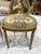 Baroque Gold Accent Chair With Lady Portrait – Elegant Baroque Style For Sale - Image 3 of 5