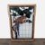 Contemporary Stained-Glass Parrot in Wood Frame For Sale - Image 3 of 8