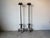 Mid-Century Modern Vintage Jan Barboges Hand-Forged Iron Floor Candle Holders – Pair For Sale - Image 3 of 12