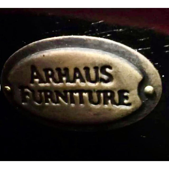 Arhaus Faux Bamboo Cabinet For Sale - Image 10 of 10