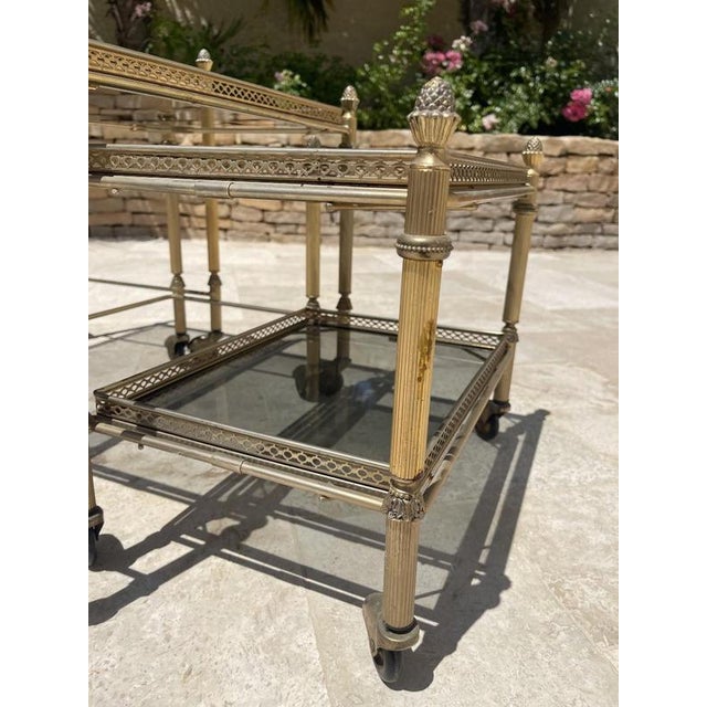 Nesting Tables from Maison Jansen, Set of 3 For Sale - Image 5 of 13