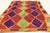 Tribal Vintage Boujad Boucherouite Moroccan Rug, 04'05 X 08'03 For Sale - Image 3 of 10