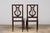 Set of 8 Early 20th Century French Louis XVI Style Mahogany Lyre Back Dining Chairs For Sale - Image 17 of 18