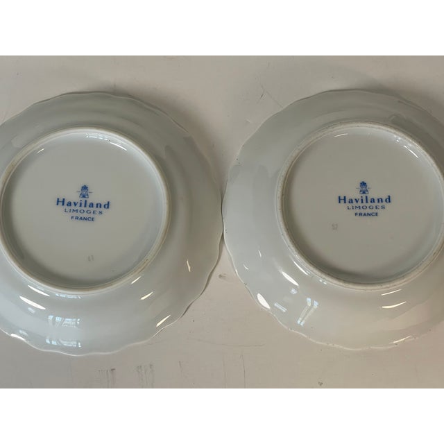 1970s 1970s Limoges France Porcelain Small Dishes - 3 PCS For Sale - Image 5 of 7