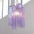 Tronchi Chandelier in Purple Wisteria, Italy, 1990s For Sale - Image 6 of 11