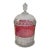 Ripley & Co Eapg Mascotte Ruby Stain Jar Dated 1873 Early American Pattern Glass For Sale