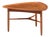 Kurt Østervig for Jason Møbler Model 176 Mid Century Danish Teak Guitar Pick Side Coffee Table For Sale