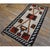 Mid 1930s Ivory Geometric Tribal Antique Native Navajo American Flatwoven Rug For Sale - Image 4 of 10