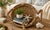 Vintage Woven Wicker Rattan Fish-Shaped Decorative Basket Tray For Sale - Image 13 of 14
