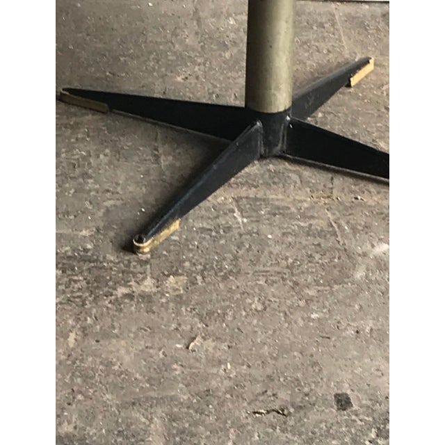 Czech Swivel Club Chair with Metal, 1960s For Sale - Image 4 of 6