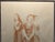 1960s Signed Moses Soyer Original Figurative Lithograph Three Women in Kulicke Frame For Sale - Image 4 of 11