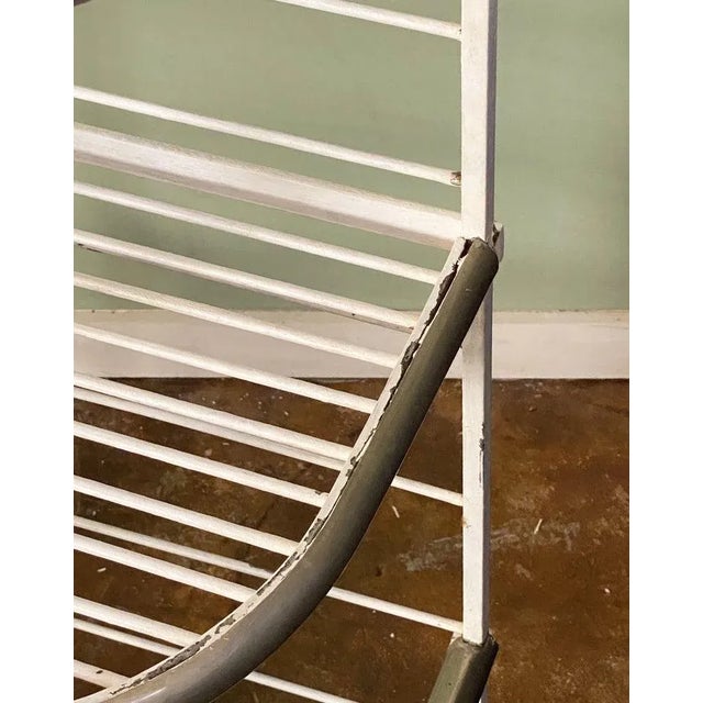 Large French Boulangerie or Baker's Rack of Wrought Iron, Brass, and Nickel For Sale - Image 10 of 13