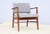 Wood 1960's Jens Risom Walnut Desk Chair For Sale - Image 7 of 16