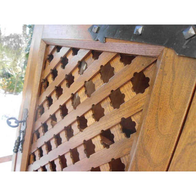 Corner Cabinet in Wood, 1960s For Sale - Image 12 of 14