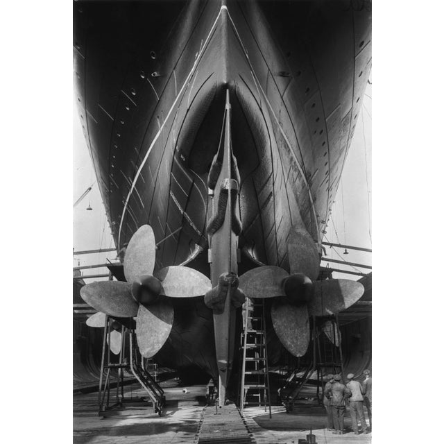 Mauretania - silver gelatin fibre print (photo by topical press agency/getty images) the cunard superliner mauretania...